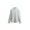 REGULAR FIT LINEN BLEND SHIRT