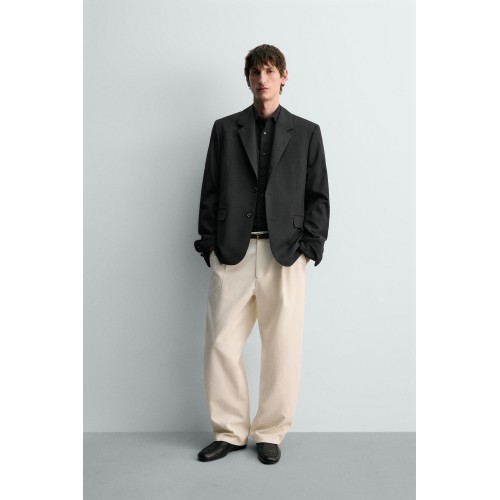 100% WOOL SUIT BLAZER