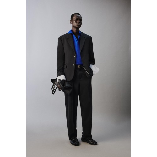 100% WOOL SUIT TROUSERS