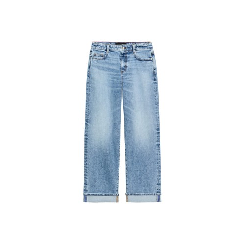 Jeans Z.07 Relaxed Fit Mid-Rise Waist Rolled Hem