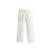 100% LINEN RELAXED FIT TROUSERS