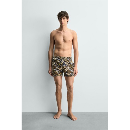 Floral Print Swim Shorts