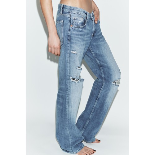 Jeans TRF Wide Leg Low-Rise