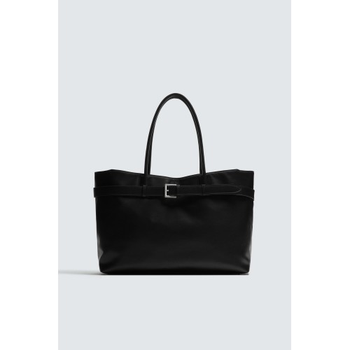 BELTED TOTE BAG